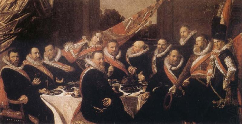 Frans Hals Banquet of the Office of the St George Civic Guard in Haarlem china oil painting image